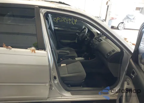 2003 Honda Civic Ex из США, поврежденный, VIN 2HGES26703H564426